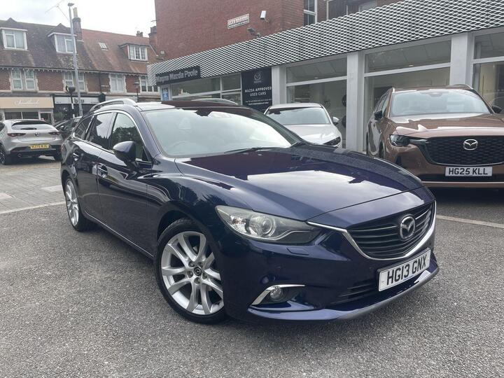 Mazda Mazda6 2.2 SKYACTIV-D Sport Nav Tourer Auto Euro 6 (s/s) 5dr Mazda Mazda6 2.2 SKYACTIV-D Sport Nav Tourer Auto Euro 6 (s/s) 5dr