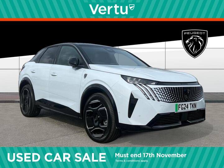 Peugeot 3008 73kWh GT Auto 5dr Peugeot 3008 73kWh GT Auto 5dr
