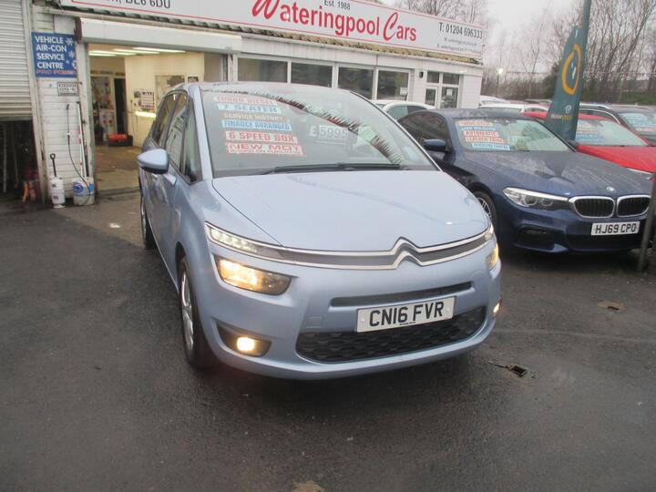 Citroen Grand C4 Picasso 1.6 BlueHDi VTR+ Euro 6 (s/s) 5dr Citroen Grand C4 Picasso 1.6 BlueHDi VTR+ Euro 6 (s/s) 5dr