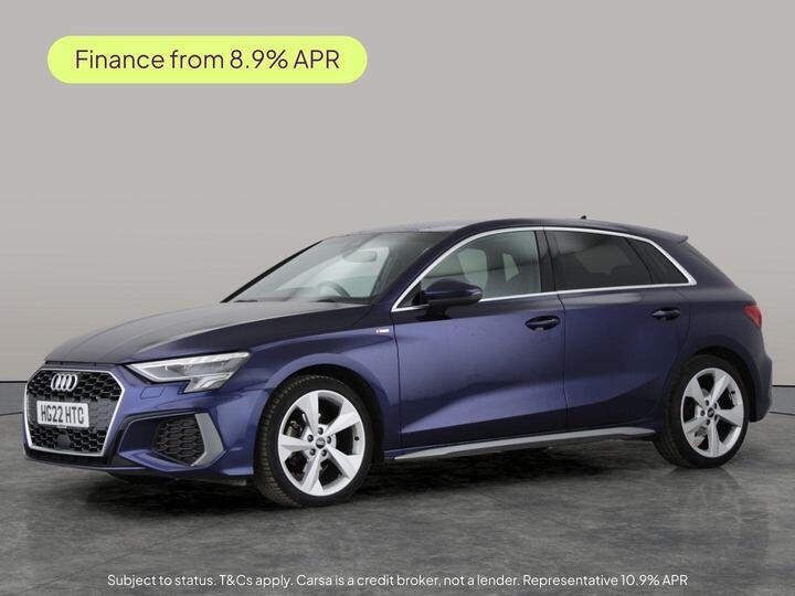 Audi A3 1.0 TFSI 30 S Line Sportback Euro 6 (s/s) 5dr