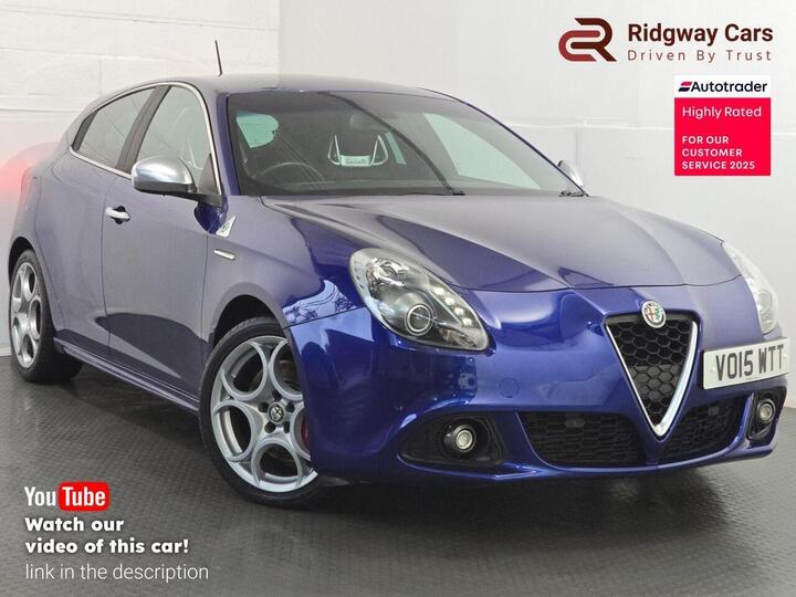 Alfa Romeo Giulietta 1750 TBi Quadrifoglio Verde TCT Euro 6 (s/s) 5dr Alfa Romeo Giulietta 1750 TBi Quadrifoglio Verde TCT Euro 6 (s/s) 5dr