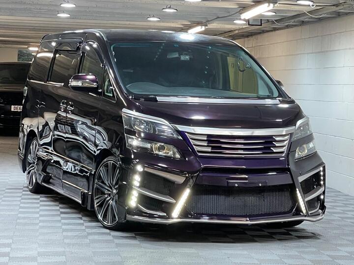 Toyota Vellfire 2.4Z Golden Eyes II 7 Seat SHOW CAR SPEC
