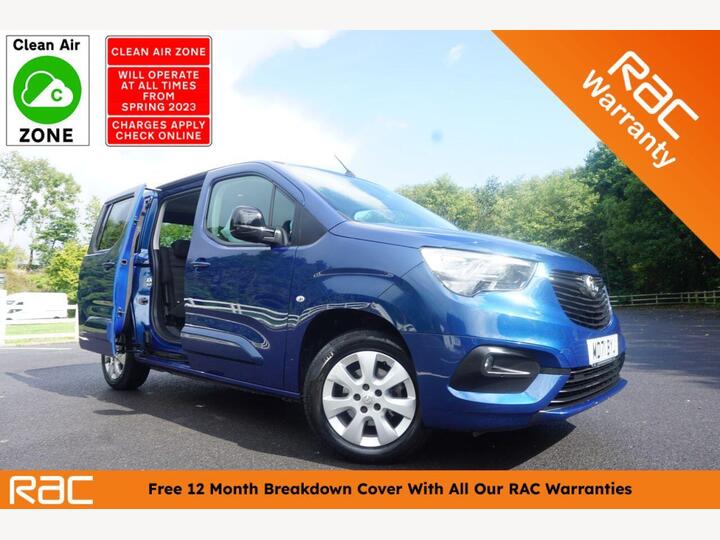 Vauxhall COMBO LIFE 1.5 Turbo D SE Euro 6 (s/s) 5dr Vauxhall COMBO LIFE 1.5 Turbo D SE Euro 6 (s/s) 5dr