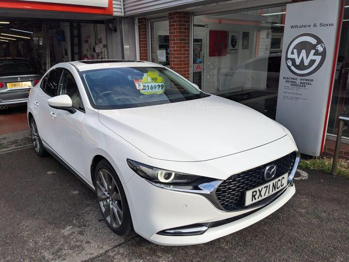 Mazda Mazda3 2.0 E-SKYACTIV-X MHEV GT Sport Tech Auto Euro 6 (s/s) 4dr
