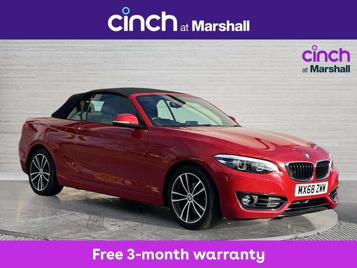 BMW 2 Series 1.5 218i GPF Sport Auto Euro 6 (s/s) 2dr