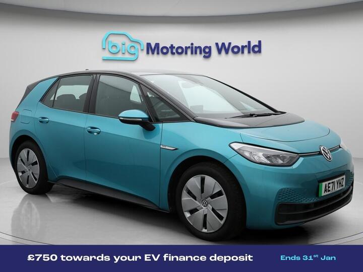 Volkswagen ID.3 Pro Performance 58kWh Life Auto 5dr