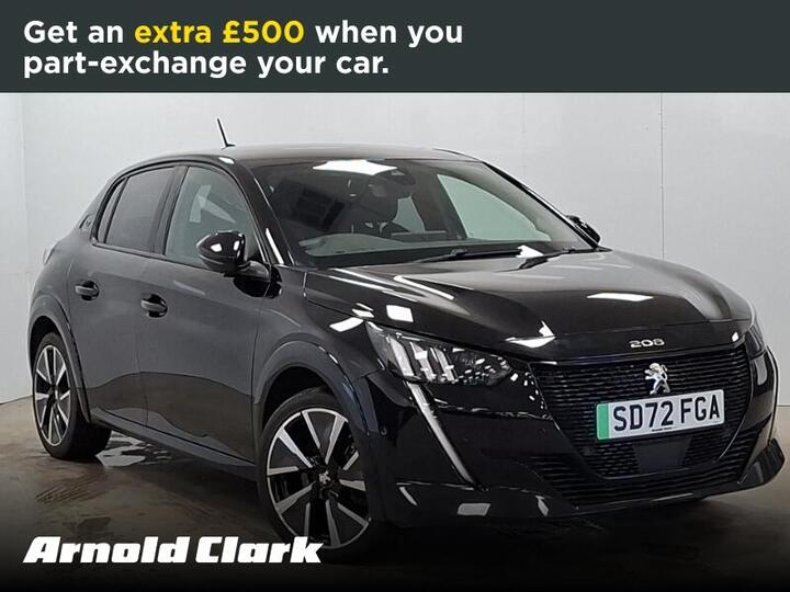 Peugeot E-208 50kWh GT Premium Auto 5dr (7kW Charger)