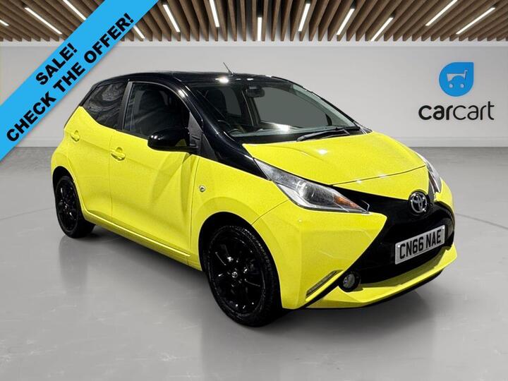 Toyota AYGO 1.0 VVT-i X-cite 3 Yellow Bi-Tone Euro 6 5dr