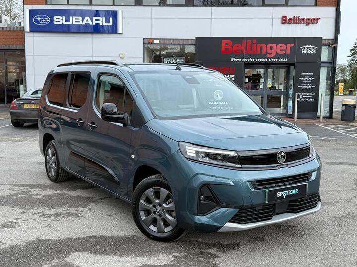 Vauxhall Combo Life Electric 52kWh Ultimate XL MPV Auto 5dr (7.4kW Charger) Vauxhall Combo Life Electric 52kWh Ultimate XL MPV Auto 5dr (7.4kW Charger)