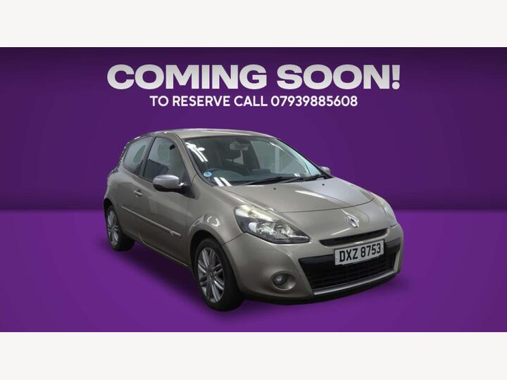 Renault CLIO 1.2 Dynamique TomTom Euro 5 3dr Renault CLIO 1.2 Dynamique TomTom Euro 5 3dr