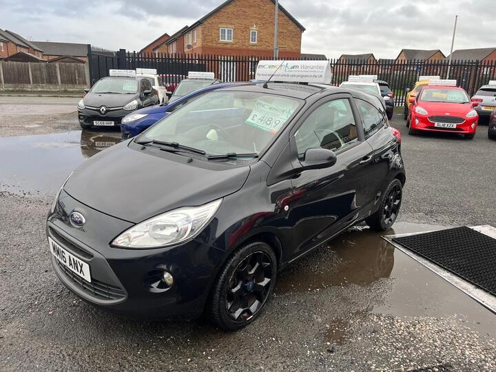 Ford Ka 1.2 Zetec Black Edition Euro 6 (s/s) 3dr