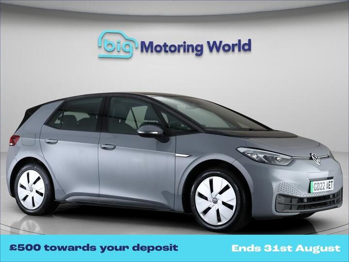 Volkswagen ID.3 Pure Performance 45kWh Life Auto 5dr