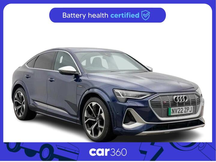 Audi E-tron S Sportback Auto Quattro 5dr 95kWh (11kW Charger)