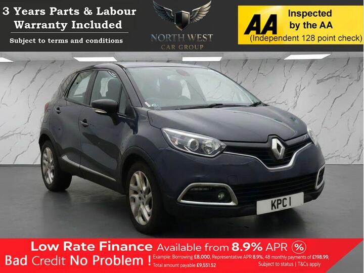 Renault CAPTUR 1.5 DCi ENERGY Dynamique Nav Euro 6 (s/s) 5dr