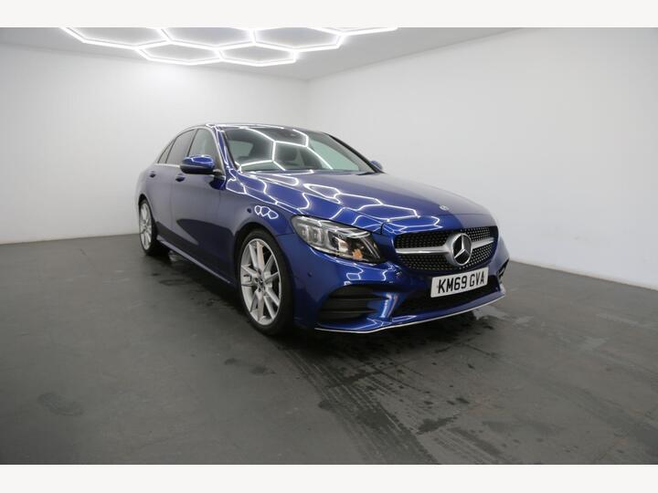 Mercedes-Benz C Class 2.0 C220d AMG Line (Premium) G-Tronic+ Euro 6 (s/s) 4dr