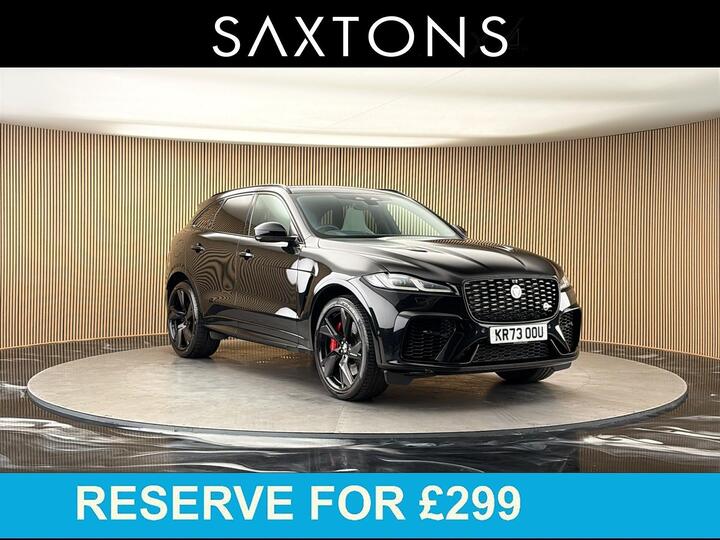 Jaguar F-PACE 5.0 P550 V8 SVR Quickshift AWD Euro 6 (s/s) 5dr