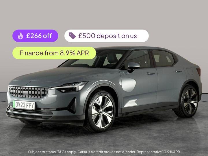 Polestar Polestar 2 Single Motor 69kWh Standard Range Fastback Auto FWD 5dr