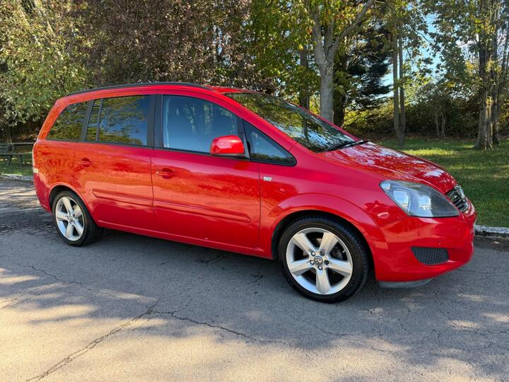 Vauxhall Zafira 1.8 16V Exclusiv Euro 5 5dr
