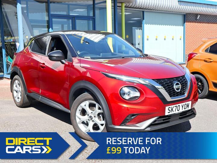 Nissan Juke 1.0 DIG-T N-Connecta DCT Auto Euro 6 (s/s) 5dr