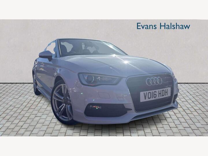 Audi A3 CABRIOLET 1.4 TFSI CoD S Line Euro 6 (s/s) 2dr (Nav)