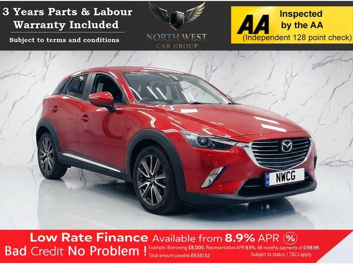 Mazda CX-3 1.5 SKYACTIV-D Sport Nav Auto 4WD Euro 6 (s/s) 5dr