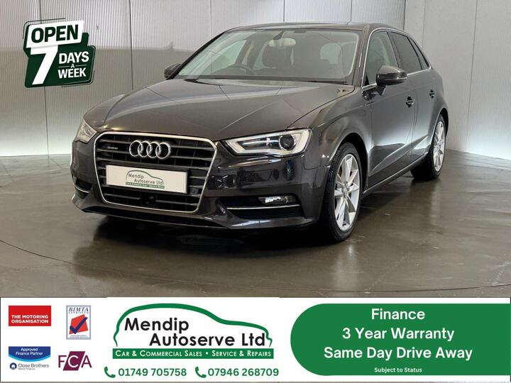 Audi A3 1.8 TFSI Sport Sportback 5dr Petrol S Tronic Quattro Euro 6 (s/s) (180 Ps)