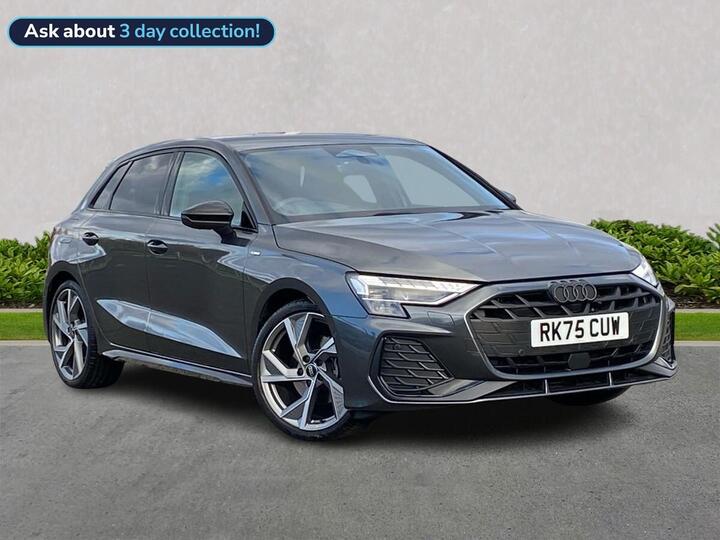 Audi A3 1.5 TFSI Black Edition Sportback S Tronic Euro 6 (s/s) 5dr