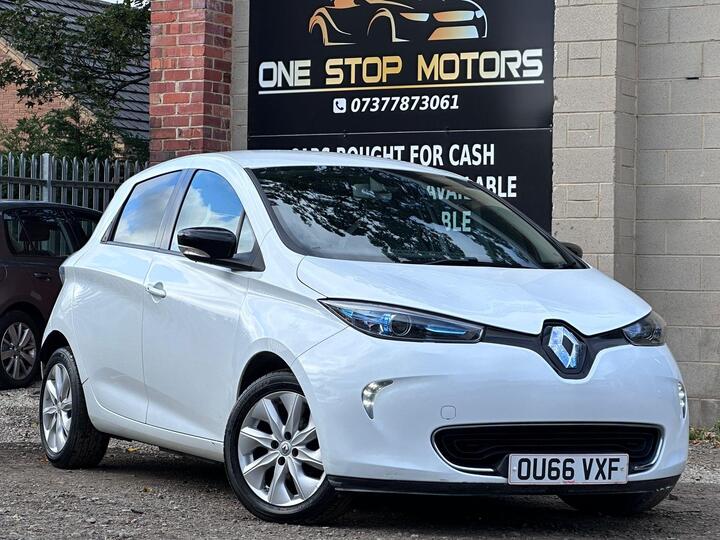 Renault Zoe 22kWh Dynamique Nav Auto 5dr (Battery Lease) Renault Zoe 22kWh Dynamique Nav Auto 5dr (Battery Lease)