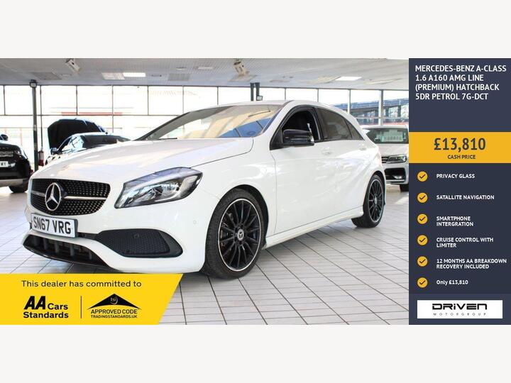 Mercedes-Benz A-CLASS 1.6 A160 AMG Line (Premium) 7G-DCT Euro 6 (s/s) 5dr