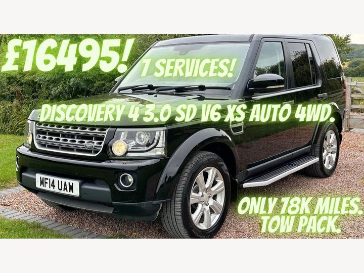 Land Rover Discovery 4 3.0 SD V6 XS Auto 4WD Euro 5 (s/s) 5dr