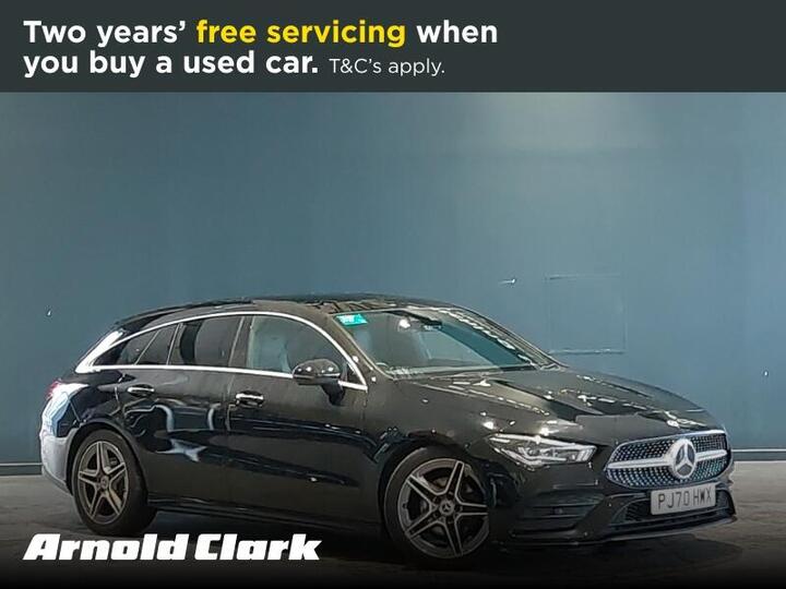 Mercedes-Benz CLA 1.3 CLA180 AMG Line (Premium Plus 2) Shooting Brake 7G-DCT Euro 6 (s/s) 5dr Mercedes-Benz CLA 1.3 CLA180 AMG Line (Premium Plus 2) Shooting Brake 7G-DCT Euro 6 (s/s) 5dr