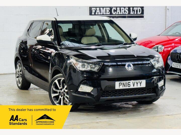 SsangYong Tivoli 1.6 E-XDi ELX Auto 4WD Euro 6 5dr