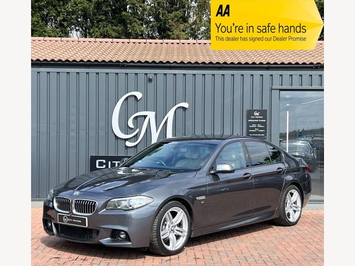 BMW 5 SERIES 2.0 520d M Sport Auto Euro 6 (s/s) 4dr