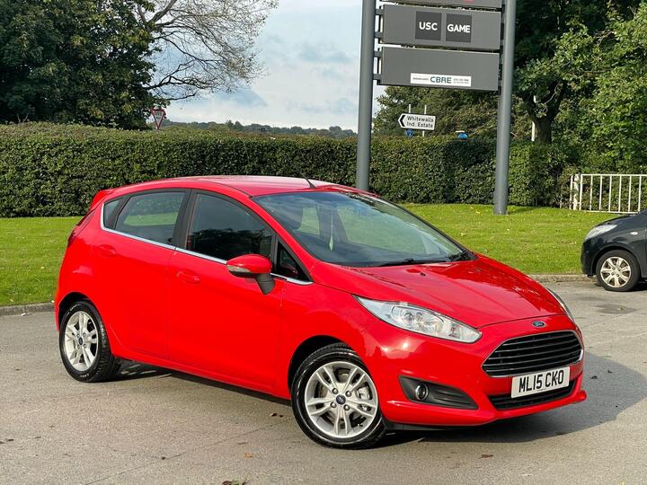 Ford Fiesta 1.0T EcoBoost Zetec Euro 6 (s/s) 5dr