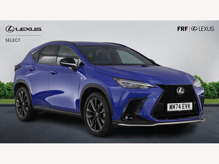 Lexus NX 2.5 450h+ 18.1kWh F Sport E-CVT 4WD Euro 6 (s/s) 5dr