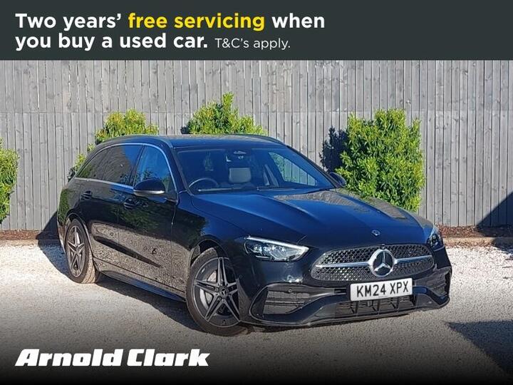 Mercedes-Benz C Class 2.0 C220dh MHEV AMG Line G-Tronic+ Euro 6 (s/s) 5dr