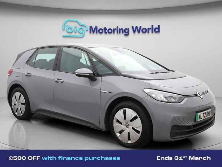 Volkswagen ID.3 Pro Performance 58kWh Life Auto 5dr