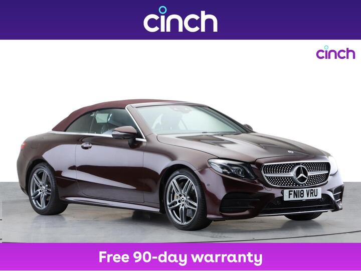 Mercedes-Benz E-Class 2.0 E300 AMG Line (Premium Plus) Cabriolet G-Tronic+ Euro 6 (s/s) 2dr
