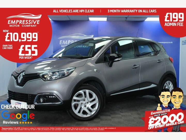 Renault CAPTUR 1.5 DCi ENERGY Dynamique Nav Auto Euro 6 (s/s) 5dr