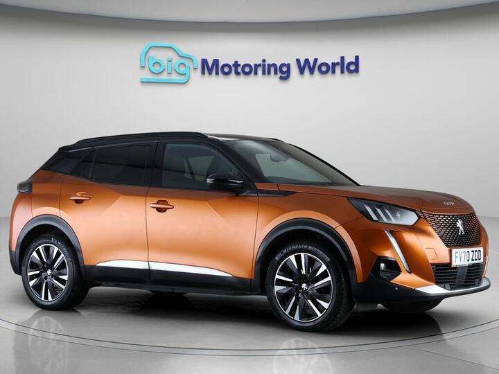 Peugeot E-2008 50kWh GT Line Auto 5dr