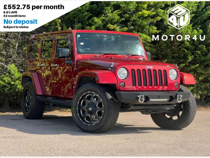 Jeep JEEP WRANGLER UNLIMITED 3.6 V6 Sahara Auto 4WD Euro 6 4dr