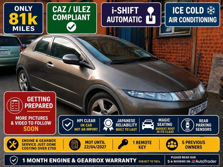 Honda Civic 1.8 I-VTEC SE I-Shift 5dr