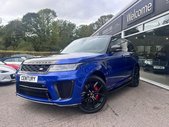 Land Rover RANGE ROVER SPORT 5.0 P575 V8 SVR Auto 4WD Euro 6 (s/s) 5dr