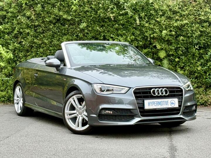 Audi A3 CABRIOLET 1.4 TFSI CoD S Line S Tronic Euro 6 (s/s) 2dr (Nav)