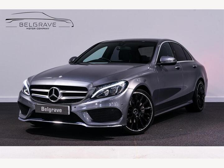 Mercedes-Benz C Class 2.0 C200 AMG Line (Premium) G-Tronic+ Euro 6 (s/s) 4dr