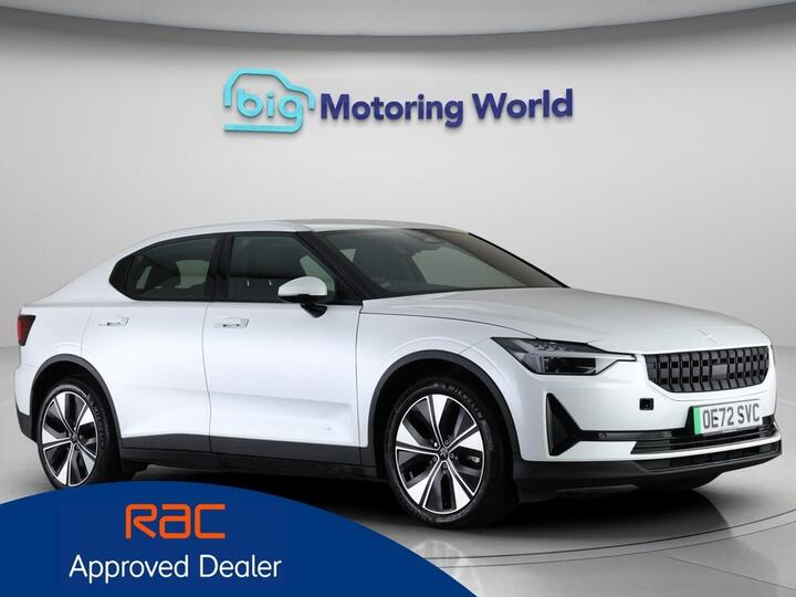 Polestar Polestar 2 Single Motor 69kWh Standard Range Fastback Auto FWD 5dr