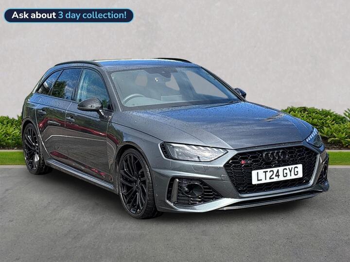 Audi RS4 2.9 TFSI V6 Carbon Black Tiptronic Quattro Euro 6 (s/s) 5dr Audi RS4 2.9 TFSI V6 Carbon Black Tiptronic Quattro Euro 6 (s/s) 5dr