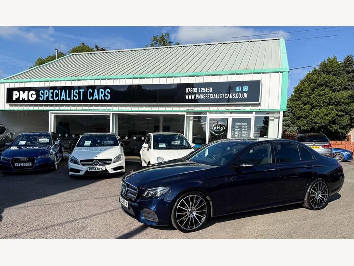 Mercedes-Benz E-CLASS 2.0 E220d AMG Line Night Edition (Premium Plus) G-Tronic+ Euro 6 (s/s) 4dr Mercedes-Benz E-CLASS 2.0 E220d AMG Line Night Edition (Premium Plus) G-Tronic+ Euro 6 (s/s) 4dr