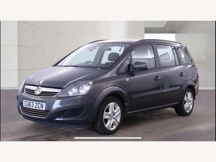 Vauxhall Zafira 1.6 16V Exclusiv Euro 5 5dr