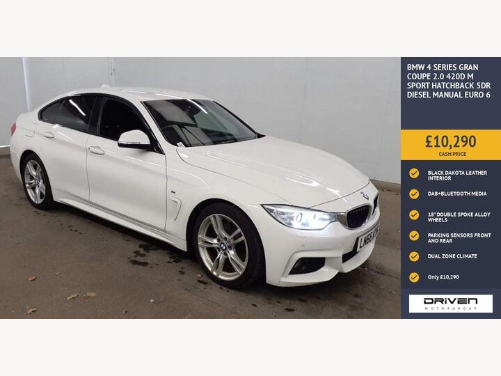 BMW 4 SERIES GRAN COUPE 2.0 420d M Sport Euro 6 (s/s) 5dr
